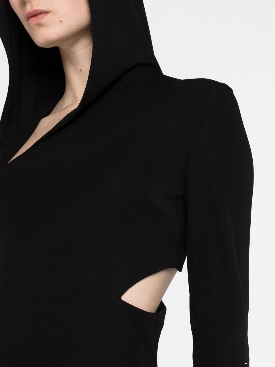 Affordable dress hooded Versace maxi cut-out Women 0419